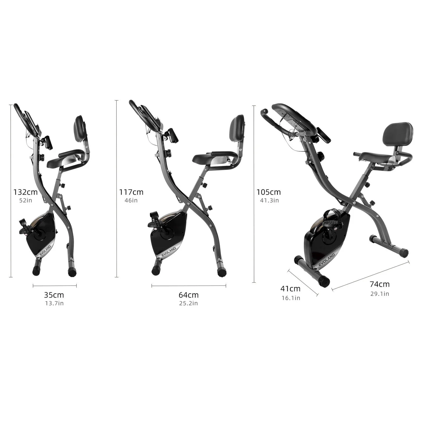 Vélo d’appartement pliable 4